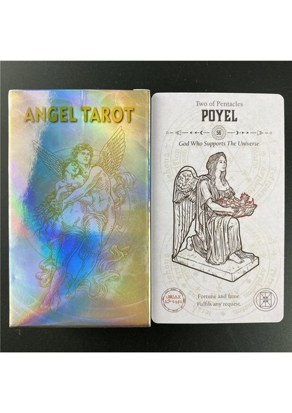 44 Adet TS78 Tarzı Romantik Melekler Için Tarot Oracle Kartları Parti Oyun Kartı Yeni Başlayanlar Için Tarot Kartı Seti Kart Oyunu Destesi Oracle Kurulu (Yurt Dışından) modelleri