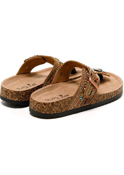 Kadın Terlik 25Y102-7 cl Guja Camel indirimleri