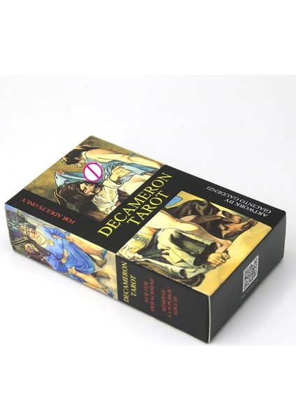 No.26 Tarzı Decameron Tarot 78-Kart Destesi Tam Ingilizce Oracle Kartları Arkadaşlar Parti Masa Oyunu Carnal Adventure N0PC (Yurt Dışından) fırsatları