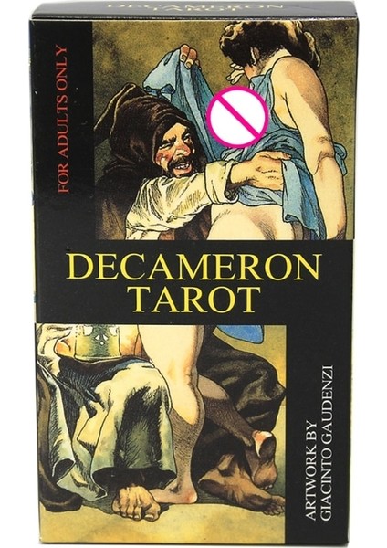 No.26 Tarzı Decameron Tarot 78-Kart Destesi Tam Ingilizce Oracle Kartları Arkadaşlar Parti Masa Oyunu Carnal Adventure N0PC (Yurt Dışından) indirimleri