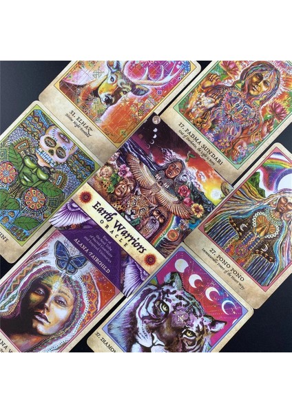 TT63 Tarzı Earth Warriors Oracle Deck Tarot Rise Of The Soul Tribe Of The Sacred Guardians And Inspired Visionaries Kartları Oyunu (Yurt Dışından) indirimleri