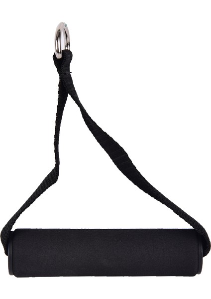 Siyah Naylon Kablo Eki Gidon Direnç Spor Salonu Eğitim Bandı Tricep Halat Kablo Geçiş Kolu 1 Adet (Yurt Dışından) modelleri