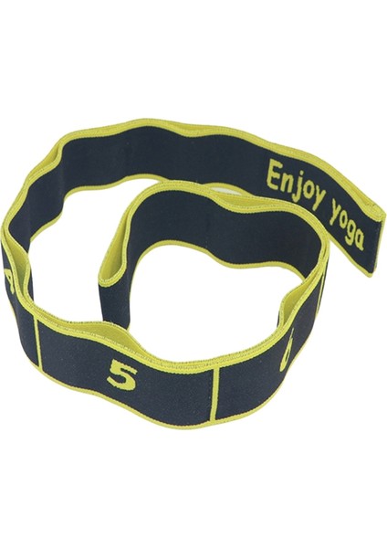 Yeşil Stil Yetişkin Yoga Çekme Kayışı Kemer Polyester Lateks Elastik Latin Dansı Streç Bant Döngü Yoga Fitness Egzersiz Direnç Bandı (Yurt Dışından) fırsatları