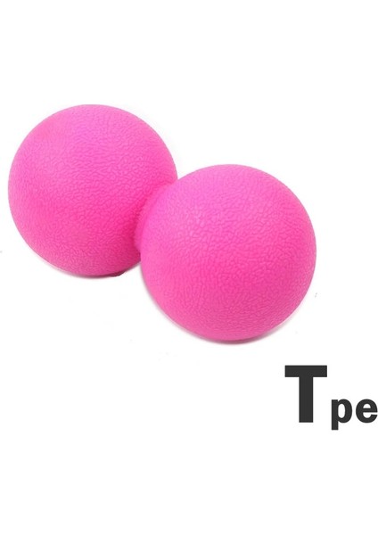 Sarı Stil Thorae Için Çift Lakros Top Fitness Fıstık Masaj Topu Terapisi - Üst Sırt, Boyun, Skapula (Yurt Dışından) modelleri