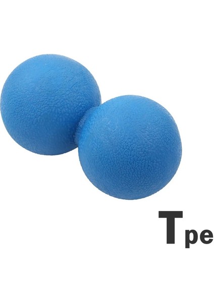 Sarı Stil Thorae Için Çift Lakros Top Fitness Fıstık Masaj Topu Terapisi - Üst Sırt, Boyun, Skapula (Yurt Dışından) fırsatları