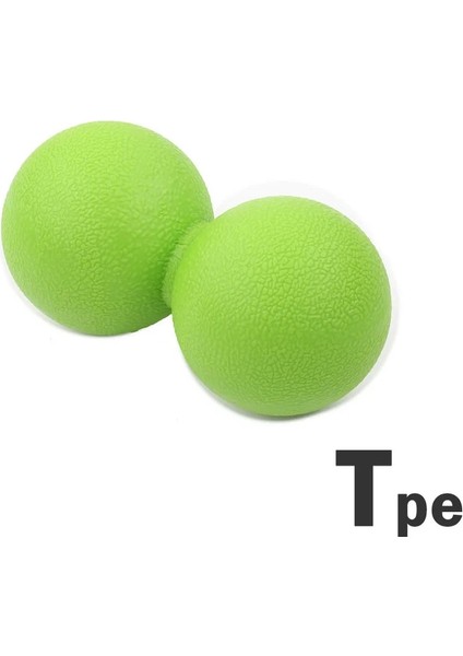 Sarı Stil Thorae Için Çift Lakros Top Fitness Fıstık Masaj Topu Terapisi - Üst Sırt, Boyun, Skapula (Yurt Dışından) indirimleri