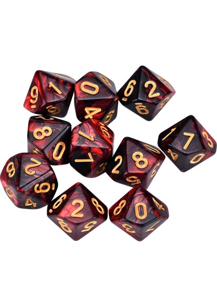 A11 Stili World Of Darkness L5R Game Için 10 D10 Zar Seti (Yurt Dışından) fiyatları