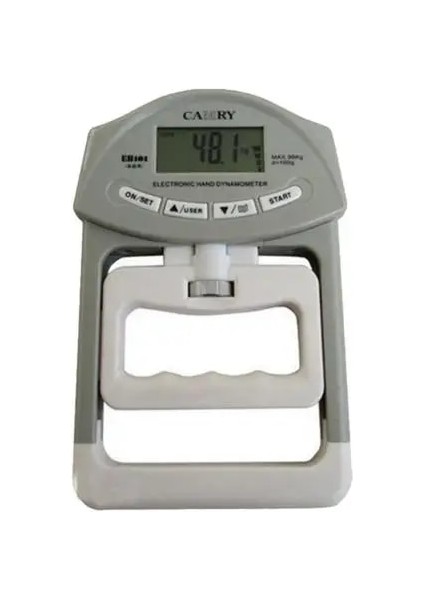 Gri Stil El Kavrama Gücü Ölçer 198LBKG Elektronik Dijital LCD El Kavrama Gücü Dinamometre Ölçme Ölçer (Yurt Dışından)
