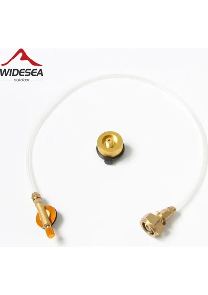 No.2 Tarzı Widesea Açık Gaz Sobası Kamp Sobası Propan Dolum Adaptörü Brülör Lpg Düz Silindir Tankı Çoğaltıcı Şişe Adaptörü Kaydet (Yurt Dışından)