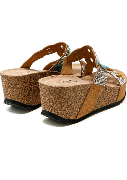 Kadın Terlik 25Y101 cl Guja Camel indirimleri