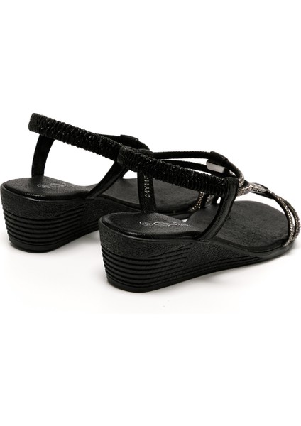 Kadın Sandalet 25Y145-1 Sy Guja Siyah indirimleri