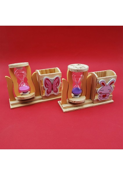 Kum Saati Kalemlik Kutulu modelleri