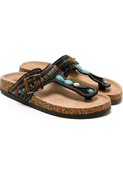 Kadın Terlik 25Y102-7 Sy Guja Siyah modelleri