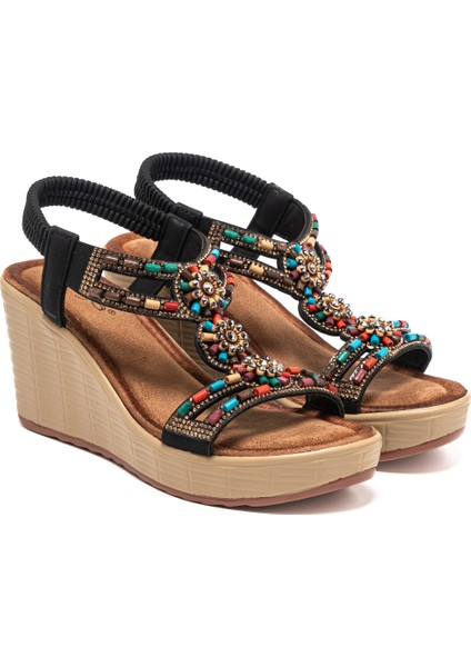 Kadın Sandalet 25Y155 Sy Guja Siyah modelleri