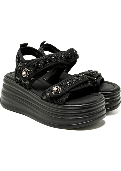 Kadın Sandalet 25Y405-1 Sy Guja Siyah modelleri