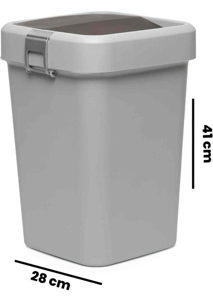 Comfort Dust Bin Gri Mutfak Çöp Kovası - 18 lt indirimleri