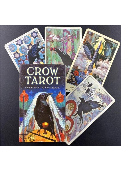 78 Adet TT49 Tarzı Yüksek Li Karga Tarot Kartları Aile Tatil Partisi Oyun Kartları Güverte Tarot Kart Tahta Oyunları (Yurt Dışından) fiyatları