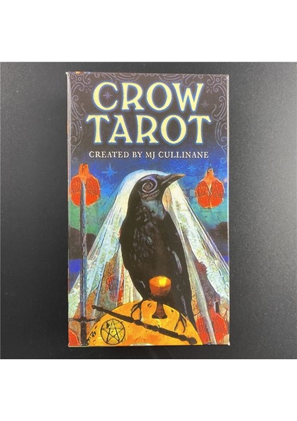 78 Adet TT49 Tarzı Yüksek Li Karga Tarot Kartları Aile Tatil Partisi Oyun Kartları Güverte Tarot Kart Tahta Oyunları (Yurt Dışından) fırsatları