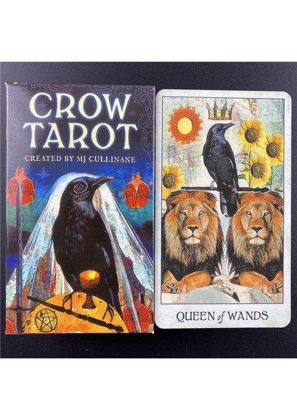 78 Adet TT49 Tarzı Yüksek Li Karga Tarot Kartları Aile Tatil Partisi Oyun Kartları Güverte Tarot Kart Tahta Oyunları (Yurt Dışından) indirimleri