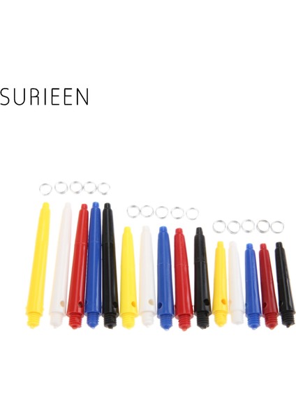 Kırmızı 35MM Tarzı Er Dart Milleri Vida Dişi Naylon Dart Mil Wittainless Çelik O Yüzük Dart Aksesuarı (Yurt Dışından)