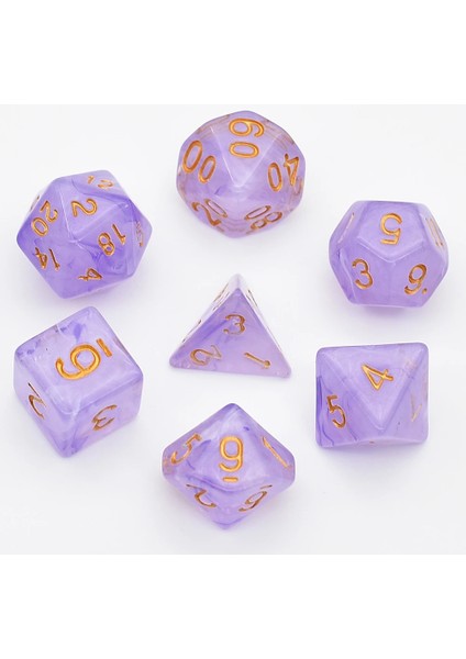 Et Mor Girdap Dnd Zar Seti D4~D20 Warhammer Dungeons And Dragons Için Çokyüzlü Zar Rol Oynama Masa Oyunu D&d Rpg Mtg (Yurt Dışından)