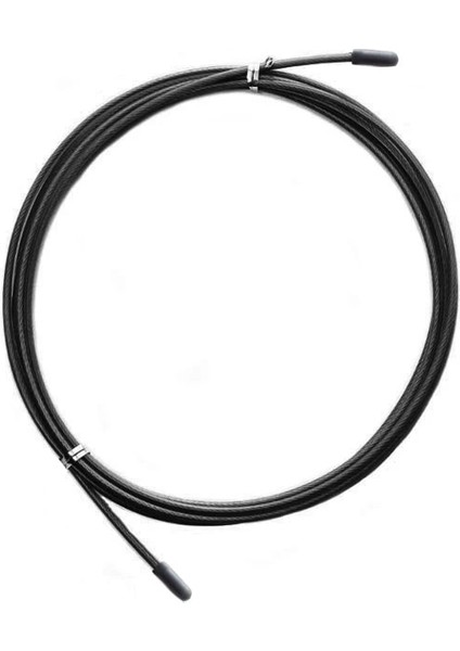 B Siyah Stil 2.8 M Çelik Tel Hız Atlama Ipi Metal Saplı Ayarlanabilir Crossfit Atlama Ipi Fitness Boks Egzersiz Eğitimi Için Atlama (Yurt Dışından)