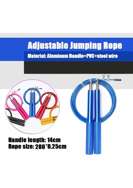B Siyah Stil 2.8 M Çelik Tel Hız Atlama Ipi Metal Saplı Ayarlanabilir Crossfit Atlama Ipi Fitness Boks Egzersiz Eğitimi Için Atlama (Yurt Dışından) modelleri