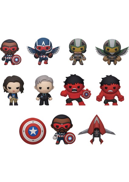 Monogram Captain America Klipsli Sürpriz Figür 68900