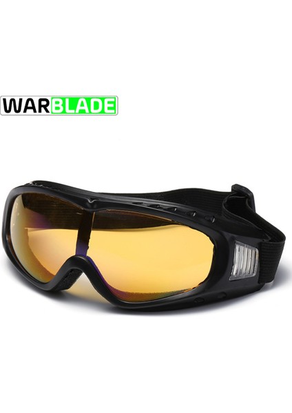 Sarı Lens Stili Erkek Kadın Gafas Motokros Gözlükler Gözlükler Mx Off Road Dirt Bike Motosiklet Kaskları Gözlükler Kayak Sporları Gözlükler Maske Moto (Yurt Dışından)