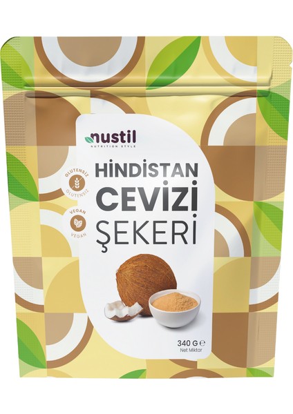 Hindistan Cevizi Şekeri 340 gr