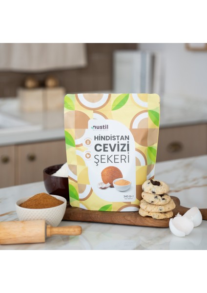 Hindistan Cevizi Şekeri 340 gr