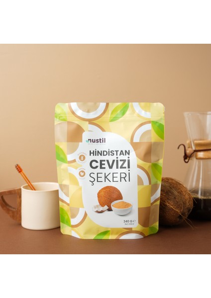 Hindistan Cevizi Şekeri 340 gr