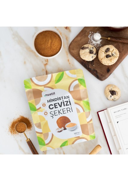 Hindistan Cevizi Şekeri 340 gr