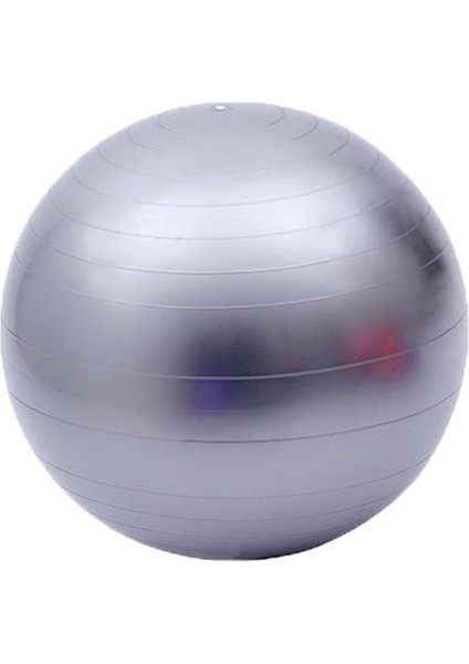 Gri Stil 45CM Spor Yoga Topları Bola Pilates Fitness Salonu Denge Fitball Egzersiz Pilates Egzersiz Masaj Topu (Yurt Dışından)