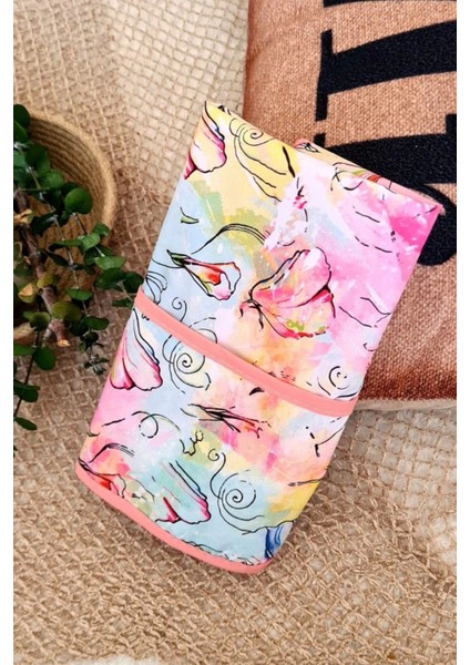 Ebru Desenli Sıvı Geçirmez Unisex Aktivite ve Mama Önlüğü 6-24 Ay fiyatları