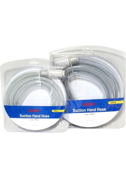 Vakumlu El Pompası ,ø22,5mm x 160CM, Şeffaf