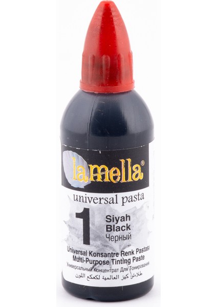 Siyah Universal Renklendirici 20 ml Renk Tüpü