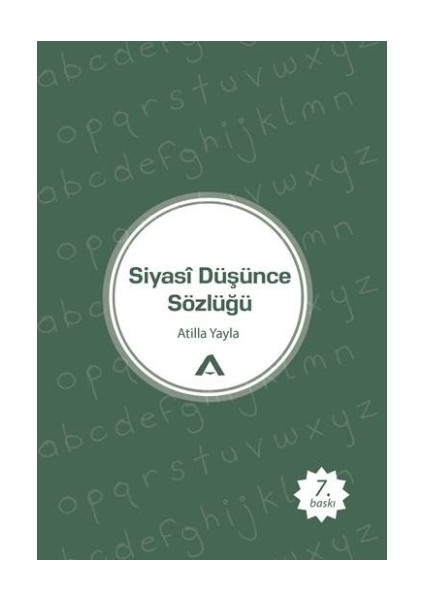 Siyasi Düşünce Sözlüğü