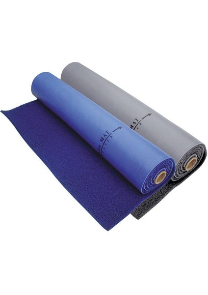 Denizci Halısı,destek Yüzlü,pvc Mavi Genişlik 120CM