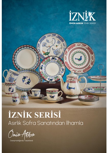 Iznik Balık Fırın Kabı 29 cm