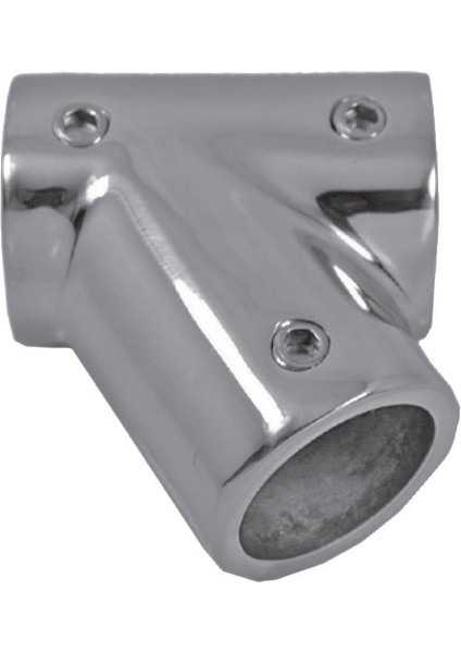 Krom Bağlantı T 60 Derece Çap:25 mm