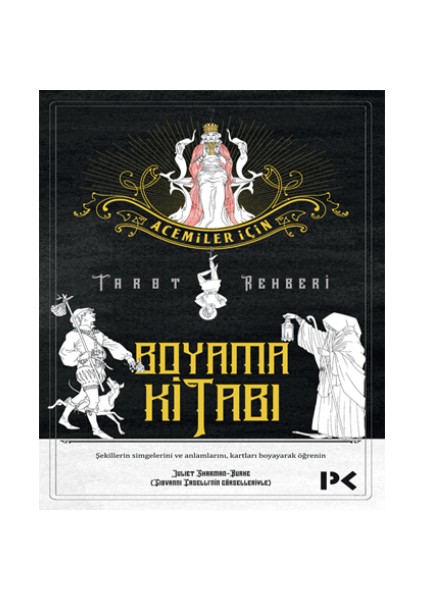Acemiler Için Tarot Rehberi - Boyama Kitabı