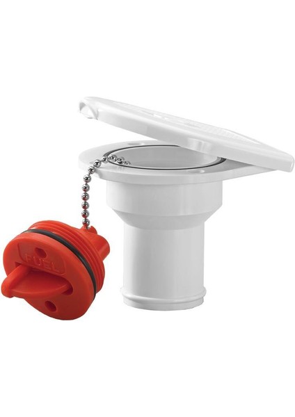 Plastic Deck Filler Ø38MM For Diesel, Flip Top