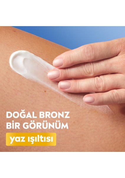 Q10 Kademeli Bronzlaştırıcı Vücut Losyonu 400ML, 7 Günde Sıkılaş, Açık Buğday Ten