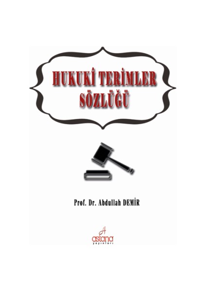 Hukuki Terimler Sözlüğü