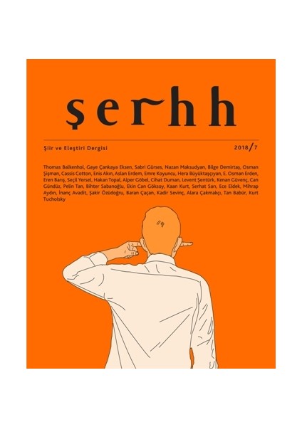 Şerhh Şiir ve Eleştiri Dergisi Sayı 7