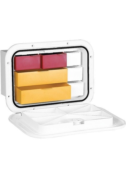 Top Line Saklama Hatchi Çekmeceli, Gri, 270X375MM