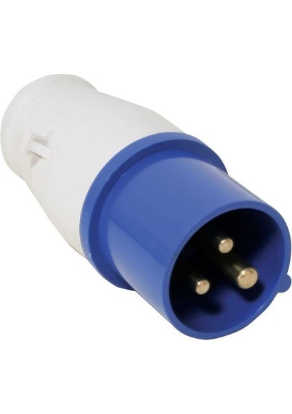 FIŞ,ERKEK,16A 220-240V,MAVI