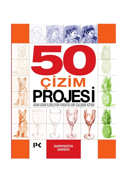 50 Çizim Projesi: Adım Adım Ilerleyen Yaratıcı Bir Çalışma Kitabı
