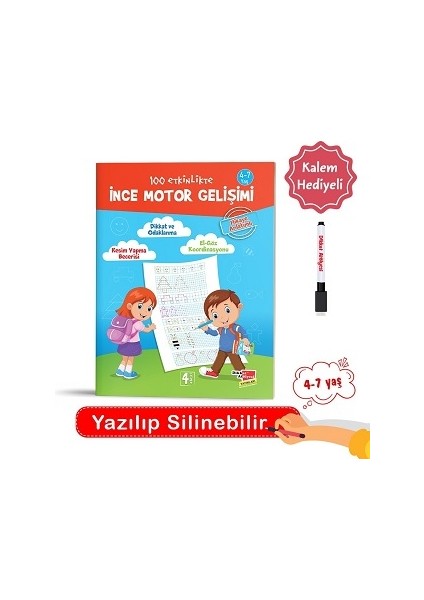 100 Etkinlikte Ince Motor Gelişimi (Hikaye Anlatımlı)